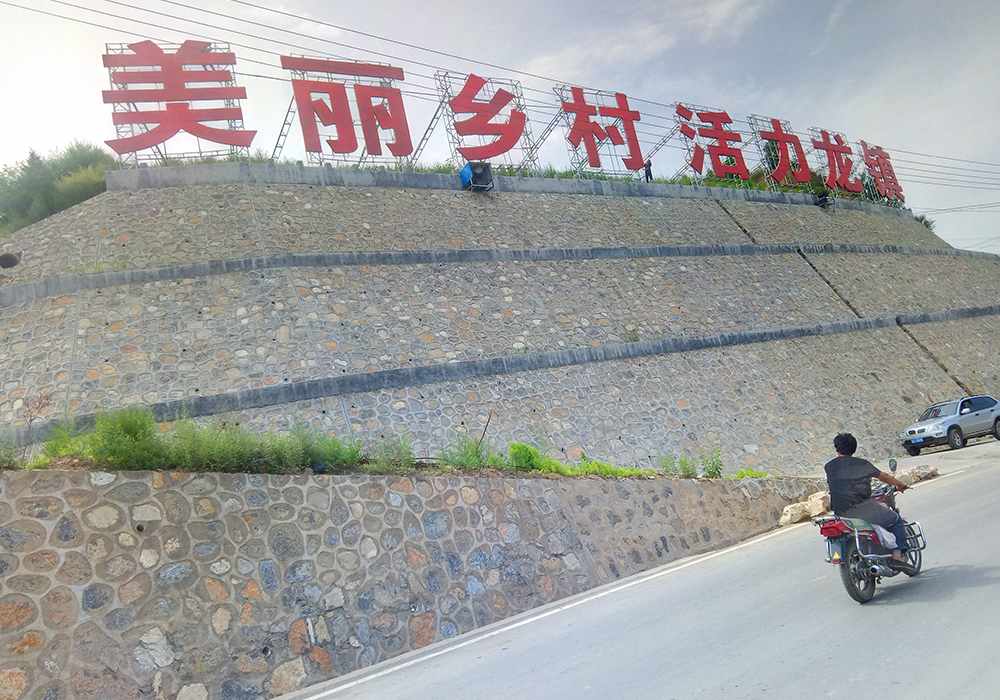 美丽乡村活力龙镇